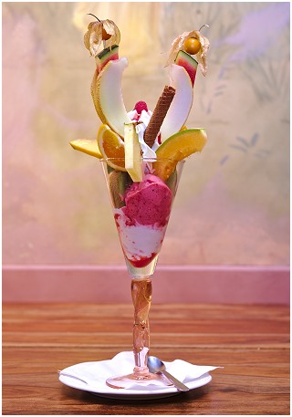 Gelateria Il Capriccio Glace artisanale - Salon de dégustation à Ciney
