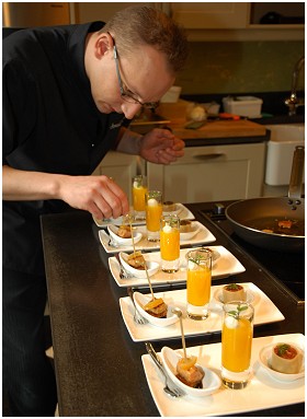 Arnaud Del Nero Chef coq à domicile - Service traiteur in Lustin