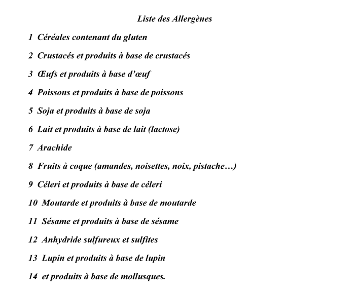 Menus et carte pour N4 Brasserie Grill, anciennement Le Vertige des