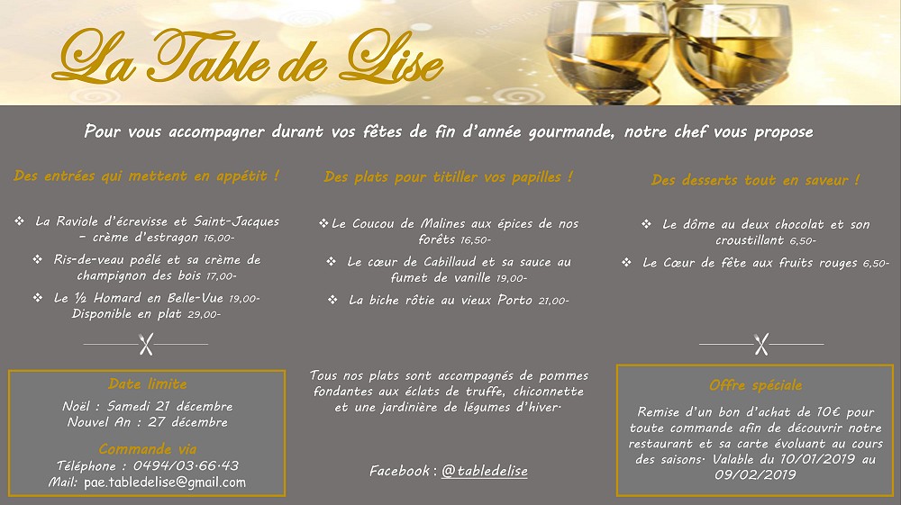 La Table de Lise