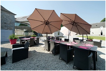 Domaine du Château de Modave : La Bistronomie du Château Restaurant in Modave