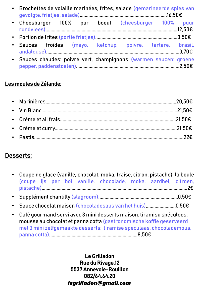 Le Grilladon