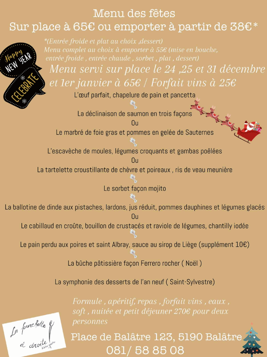 La Fourchette à Droite