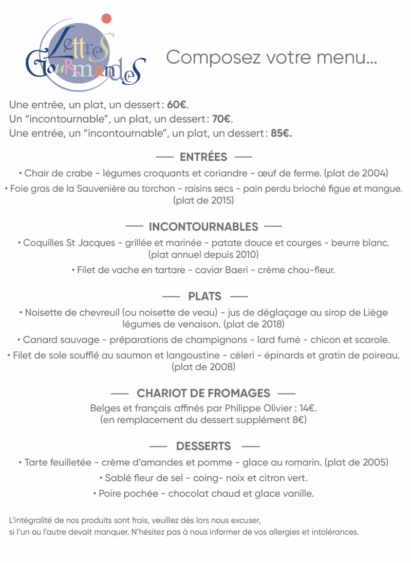 Lettres Gourmandes