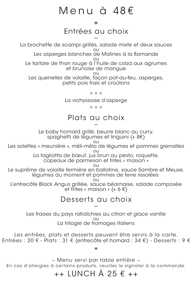 La Table d'Antonio
