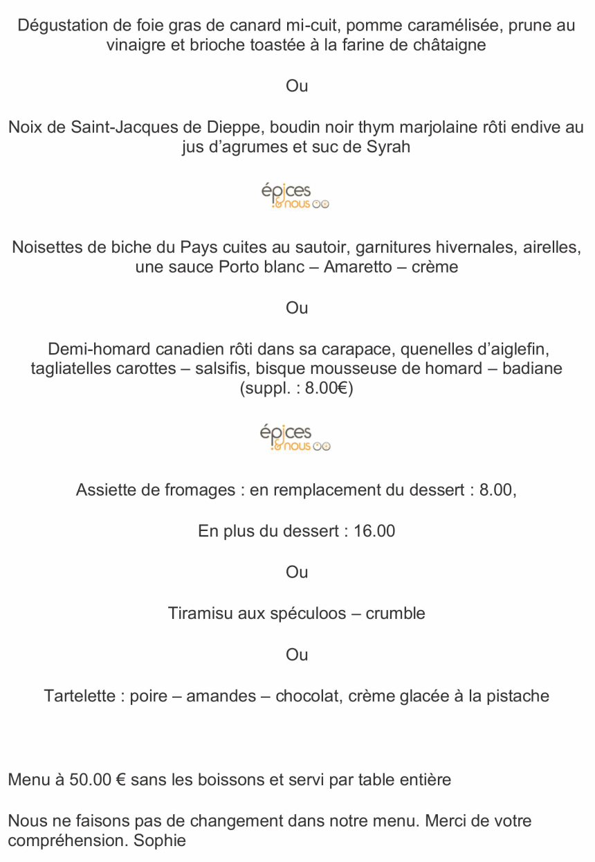 Epices et nous