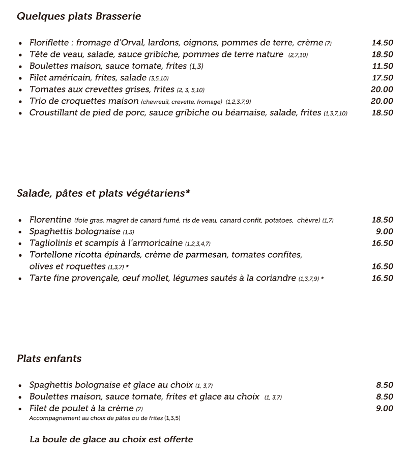 Le Florentin Restaurant Hôtel Brasserie à Florenville