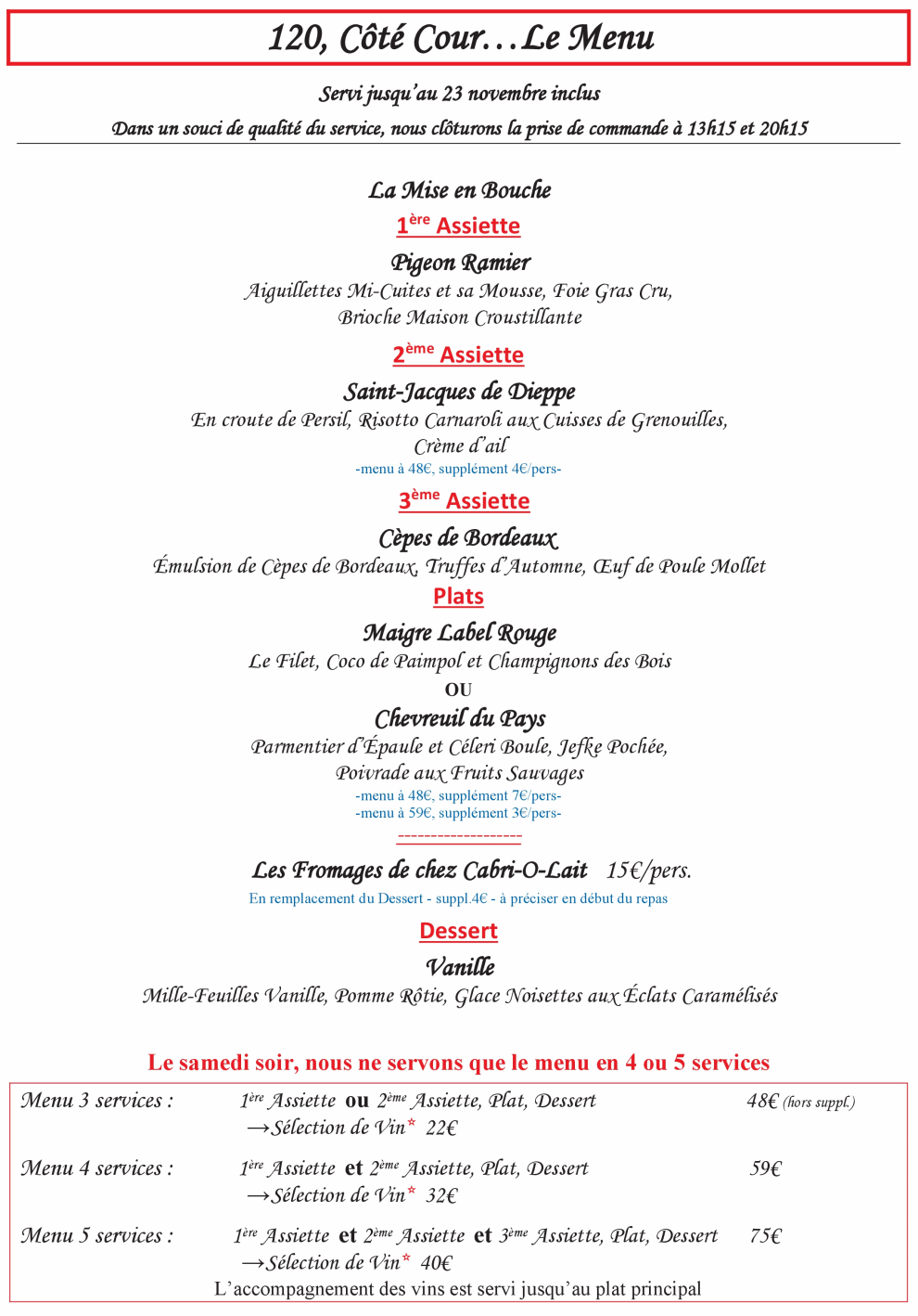 120 Côté Cour