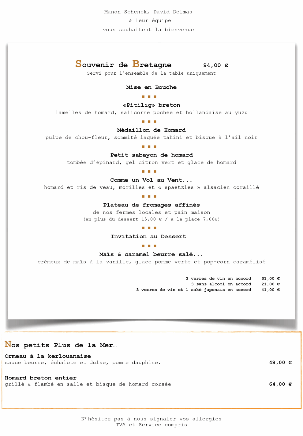 La Table de Manon