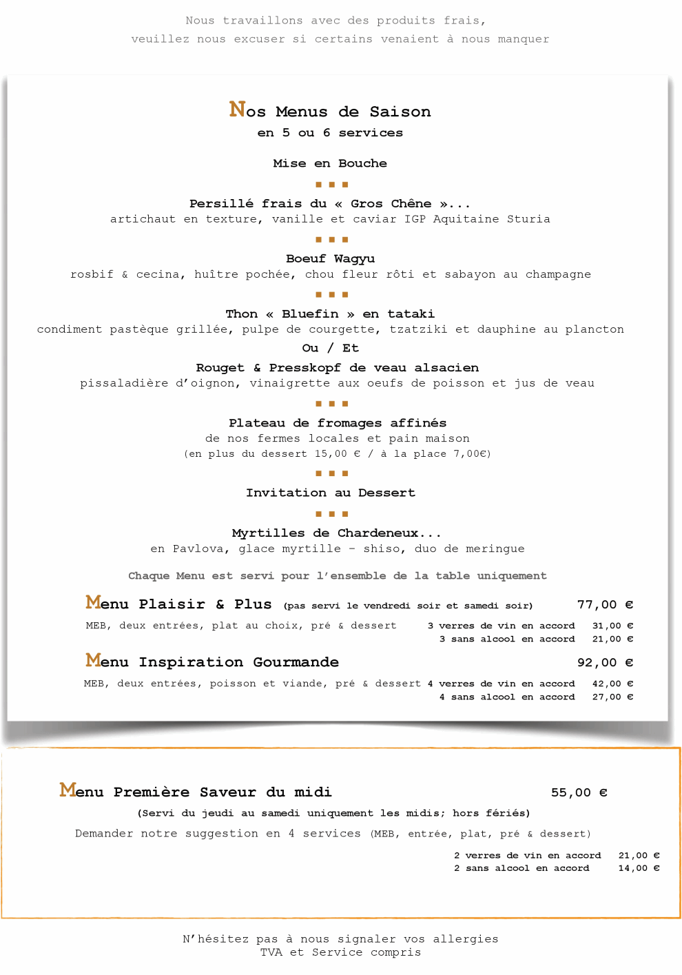 La Table de Manon