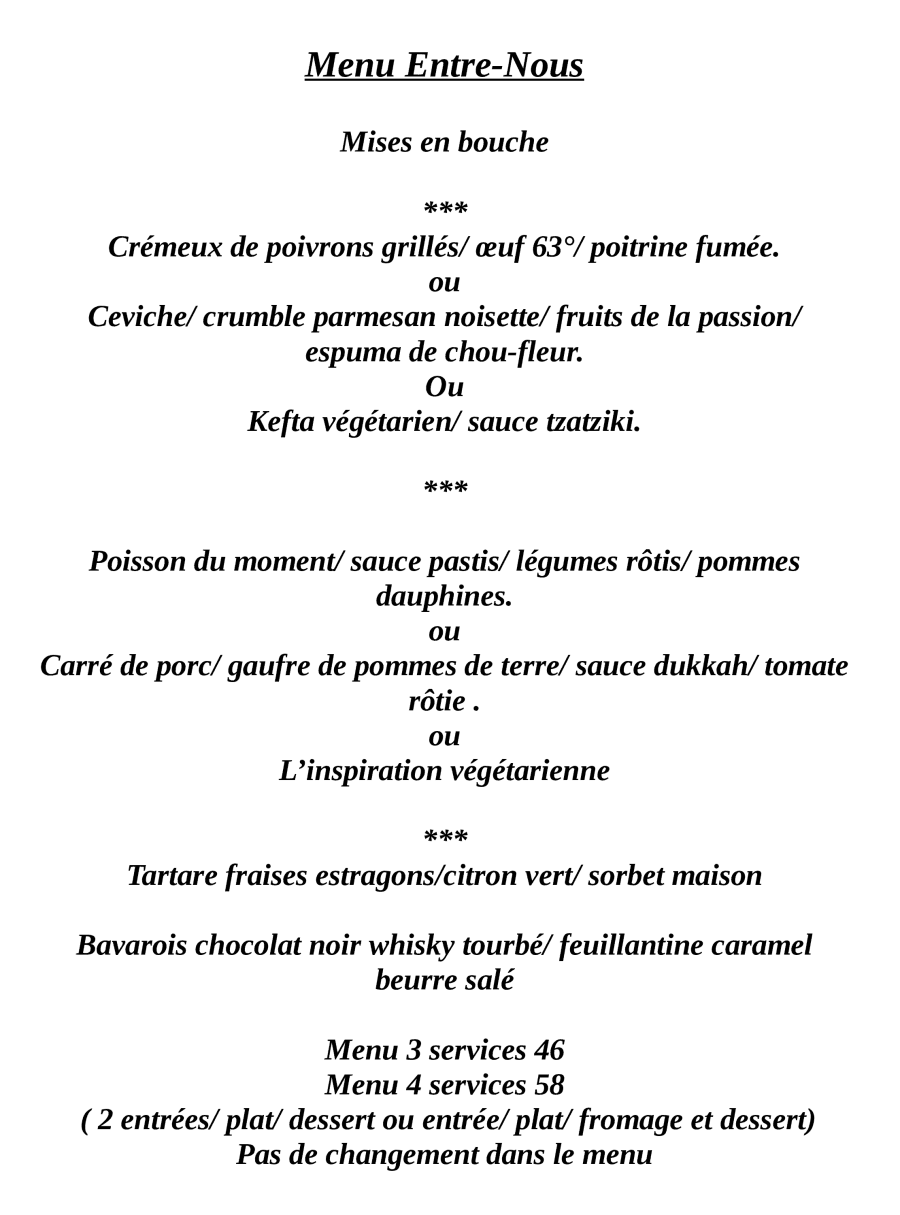 Entre Nous