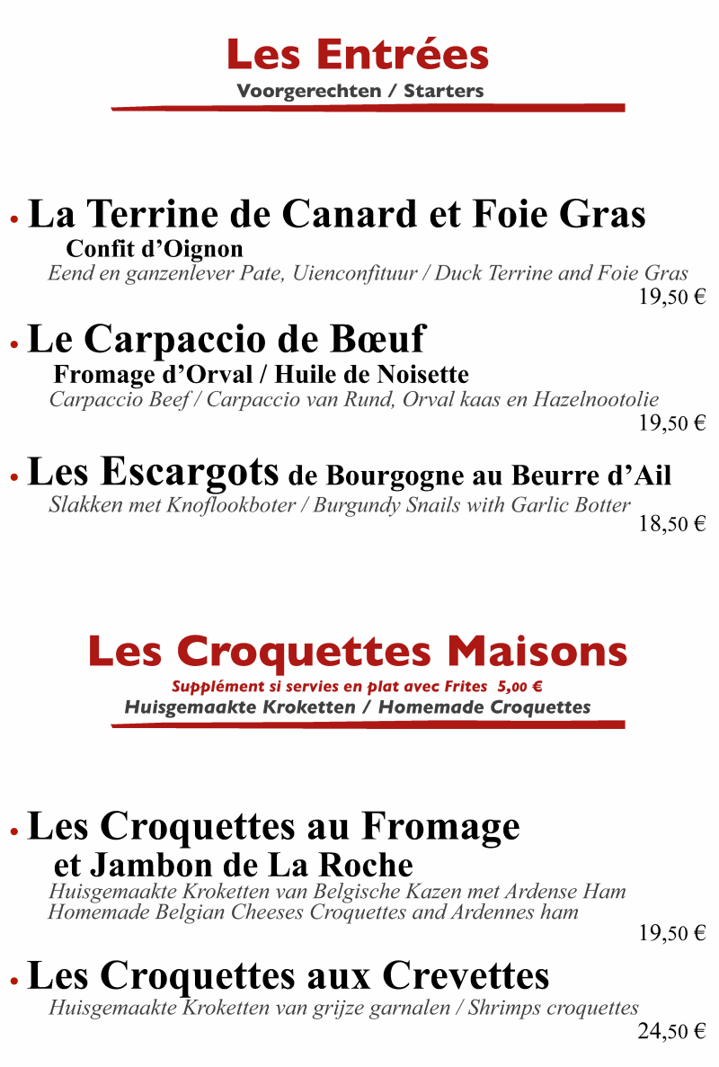 Chez Henri - Restaurant Ardennais