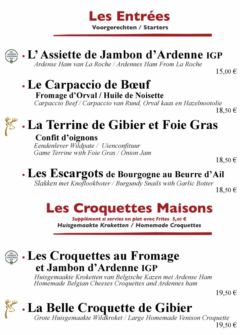 Chez Henri - Restaurant Ardennais