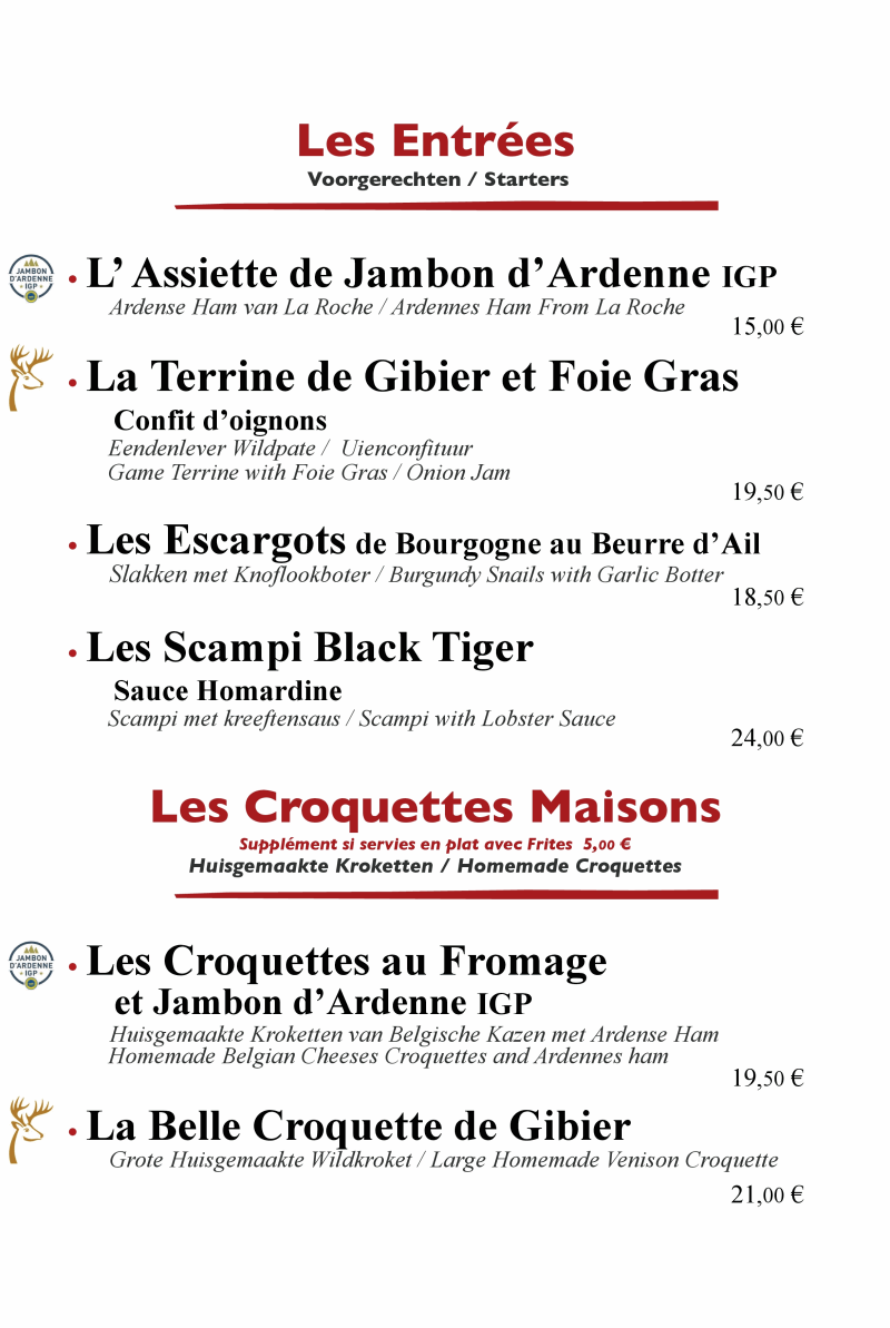 Chez Henri - Restaurant Ardennais