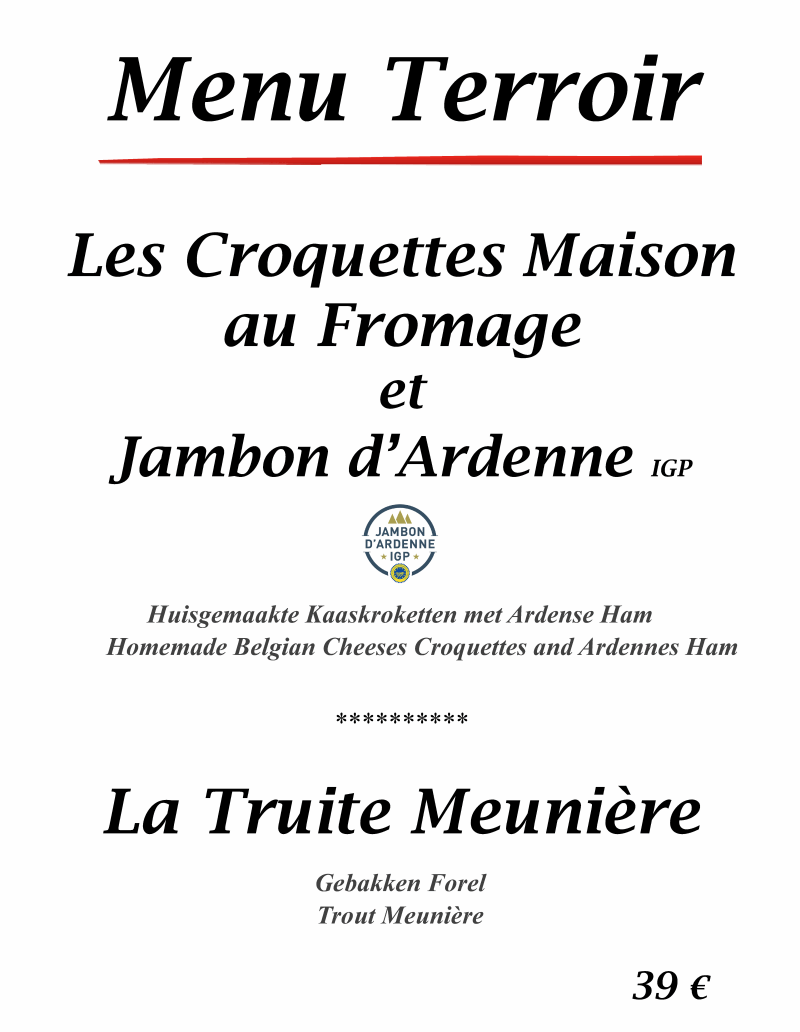 Chez Henri - Restaurant Ardennais