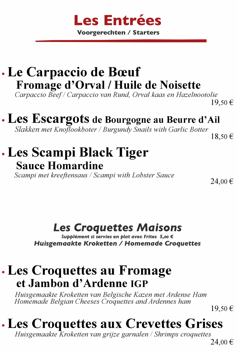 Chez Henri - Restaurant Ardennais