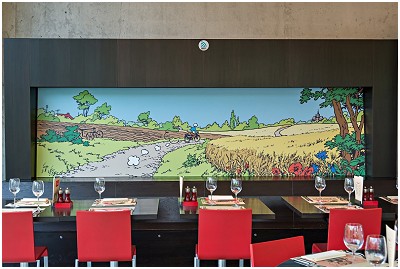 Le Petit Vingtième Restaurant du Musée Hergé à Louvain-la-Neuve