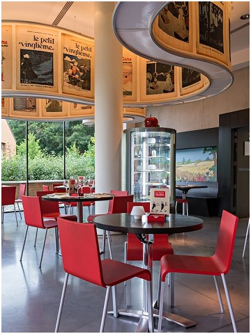 Le Petit Vingtième Restaurant du Musée Hergé in Louvain-la-Neuve