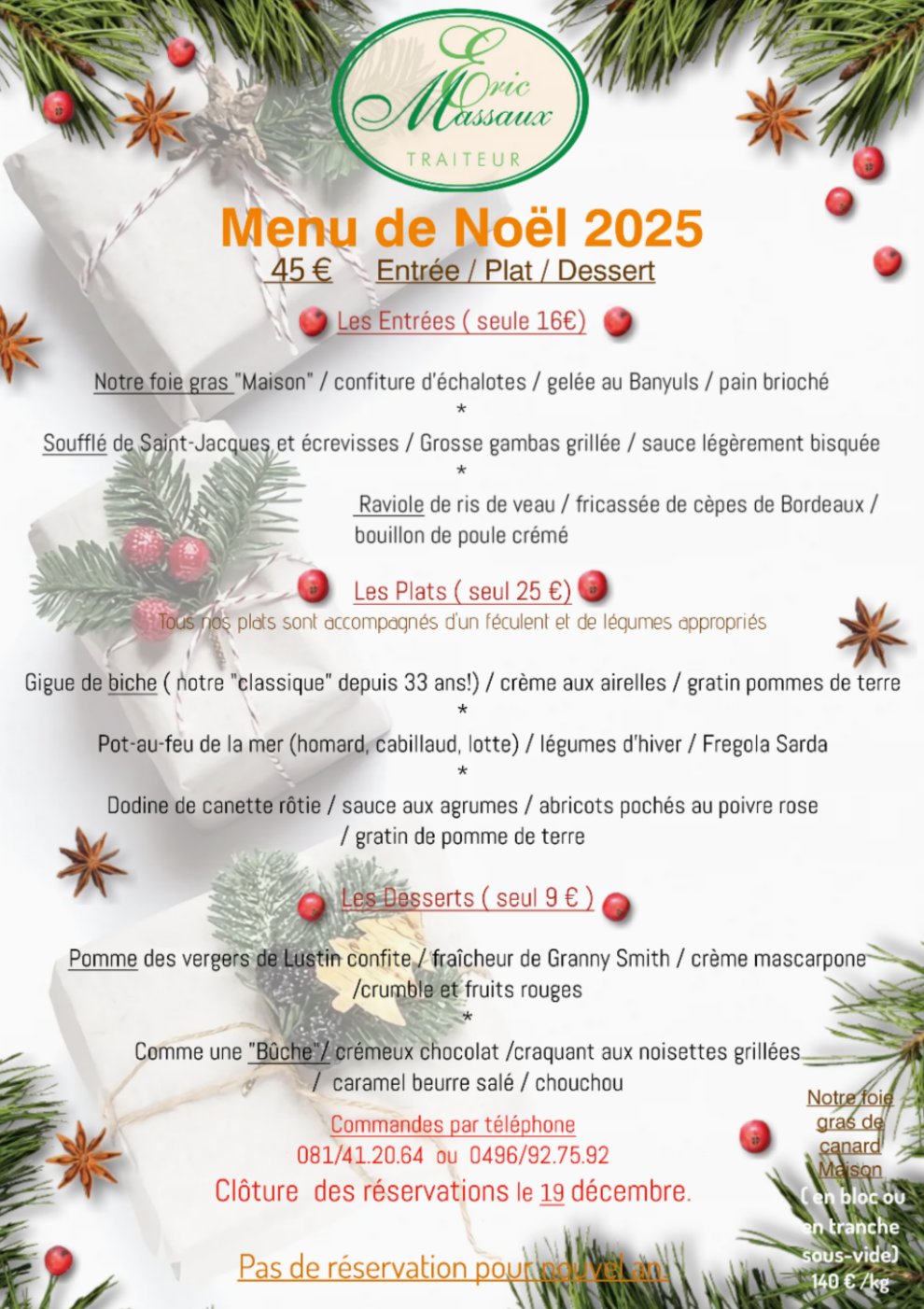 Traiteur Eric Massaux