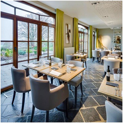 Foto's van restaurant La Rôtisserie Jean-Philippe Vanderschueren - L'Orangerie - Chambres in Wierde