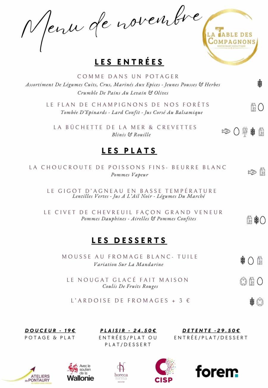 La Table des Compagnons