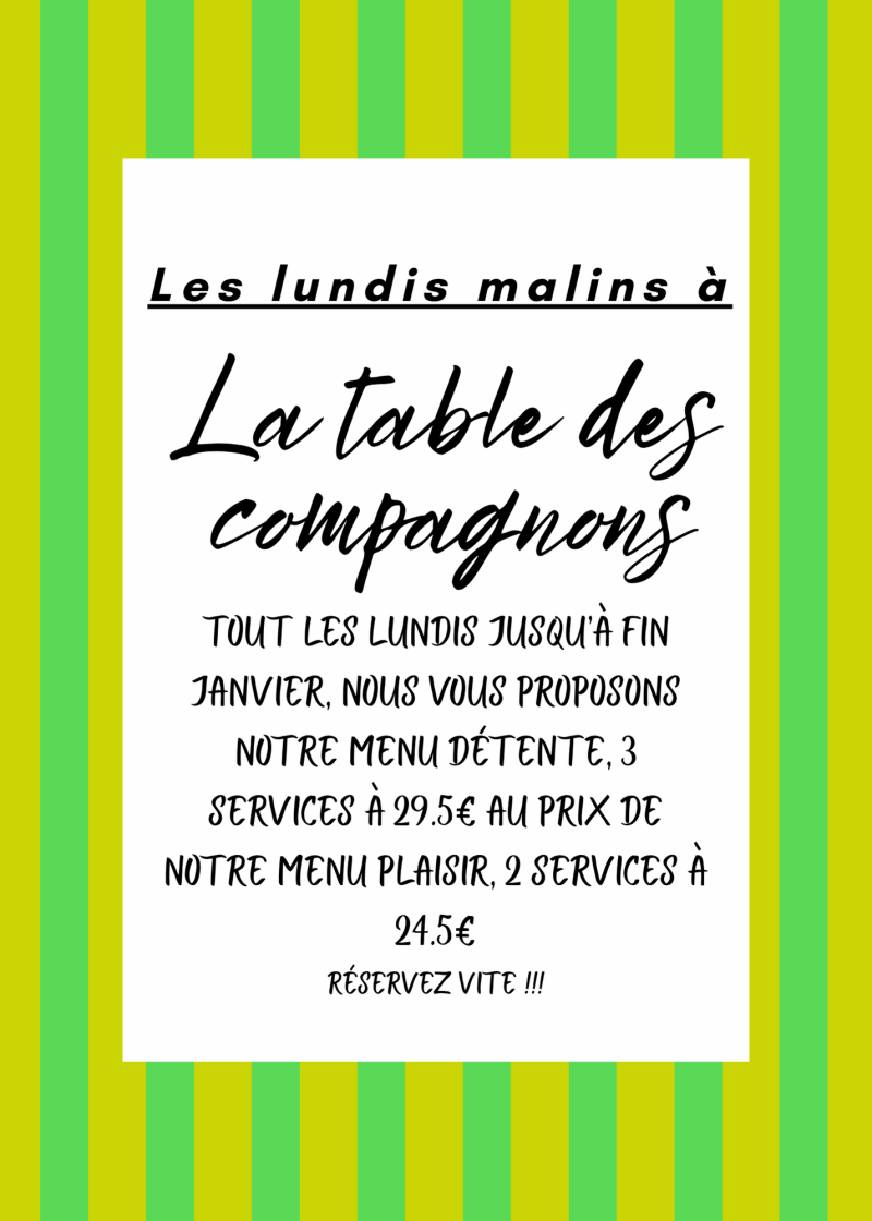 La Table des Compagnons