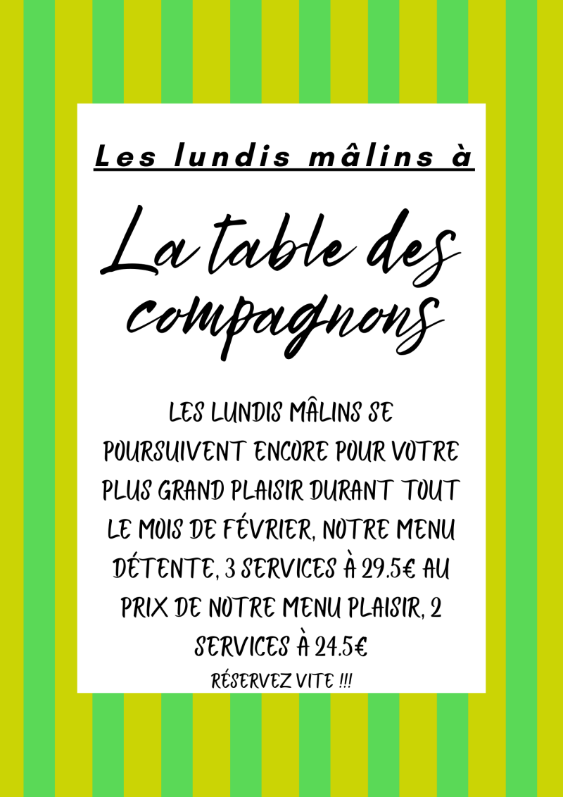 La Table des Compagnons