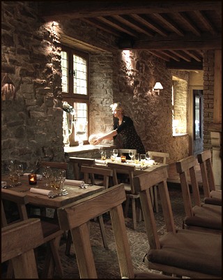 Au Comte d'Harscamp Restaurant in Rendeux