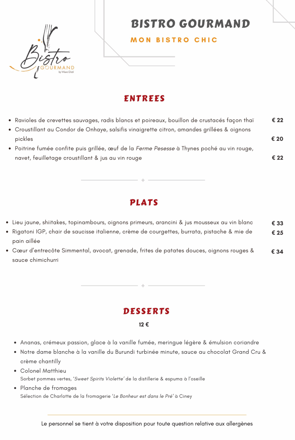 Bistro Gourmand