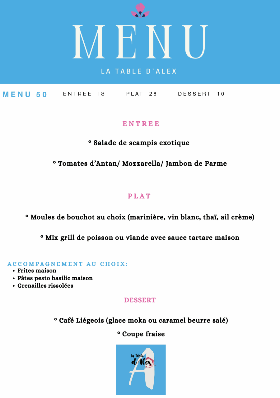 La Table d'Alex